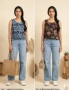 K 812 Vol 2 By Naisha Cotton Printed Reversible Ladies Crop Tops